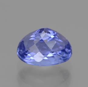Tanzanita azul natural 1,55ct, corte oval, VS