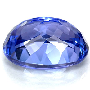Tanzanita azul natural 5,08ct, corte oval, IF