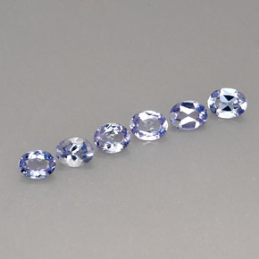 Pedras preciosas de Tanzanita Violeta Azul natural de  ct, Corte Oval, VS