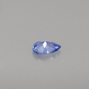 Tanzanita Violeta Azul Natural 0.26ct, Formato de pêra, VVS-VS