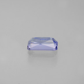 Tanzanita azul natural 0,74ct, corte esmeralda, VVS