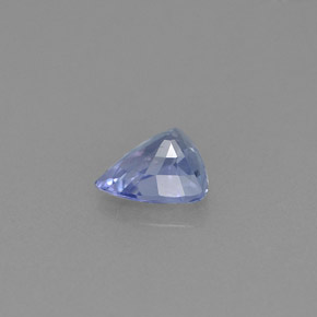 Tanzanita azul natural 0,68ct, trillion, VVS-VS