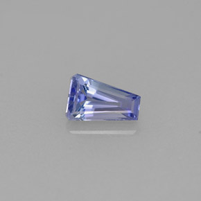 Tanzanita Violeta Azul Natural 0.56ct, Forma extravagante, VVS-VS