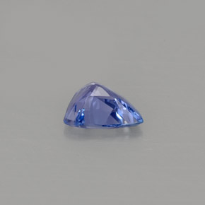Tanzanita azul natural 0,62ct, trillion, VVS