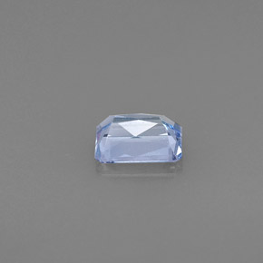 Tanzanita azul natural 0,53ct, corte esmeralda, VVS-VS