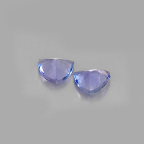 Pedras preciosas de tanzanita azul natural de  ct, trillion, VS