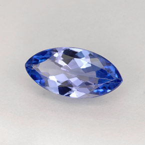 Tanzanita azul natural 1,02ct, marquise, VVS