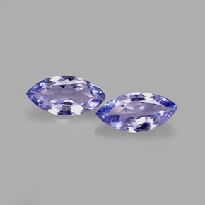 Pedras preciosas de tanzanita azul natural de  ct, marquise, VVS