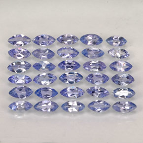 Pedras preciosas de tanzanita azul natural de  ct, marquise, VVS-VS