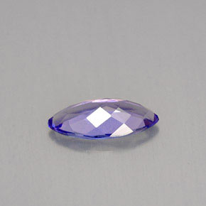 Tanzanita azul natural 1,03ct, marquise, VVS