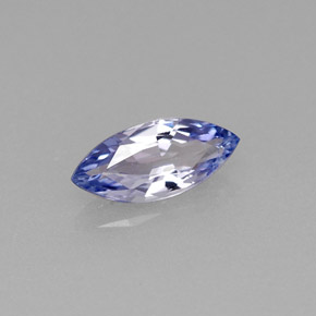Tanzanita azul natural 0,49ct, marquise, VVS-VS