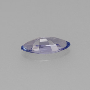 Tanzanita azul natural 0,49ct, marquise, VVS-VS