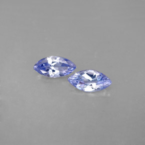 Pedras preciosas de tanzanita azul natural de  ct, marquise, VVS-VS