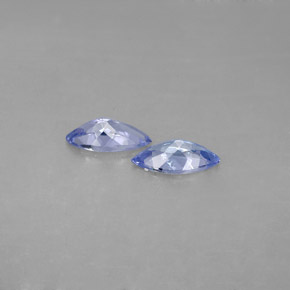 Pedras preciosas de tanzanita azul natural de  ct, marquise, VVS-VS
