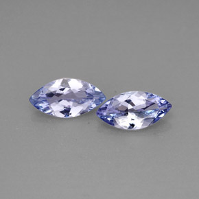Pedras preciosas de tanzanita azul natural de  ct, marquise, VVS-VS