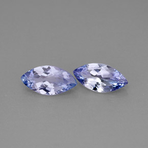 Pedras preciosas de tanzanita azul natural de  ct, marquise, VVS-VS