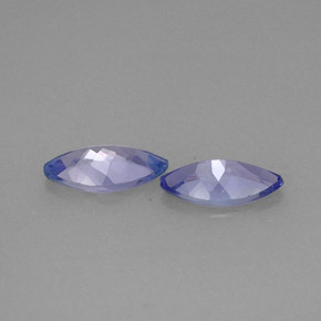 Pedras preciosas de tanzanita azul natural de  ct, marquise, VVS-VS
