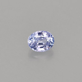 Tanzanita azul natural 0,60ct, corte oval, VVS