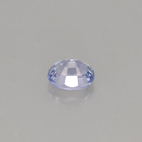 Tanzanita azul natural 0,60ct, corte oval, VVS