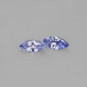 Pedras preciosas de tanzanita azul natural de  ct, marquise, VVS-VS