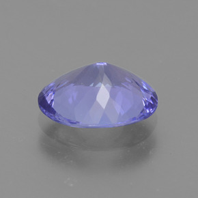 Tanzanita violeta natural 2,30ct, corte oval, VVS-VS