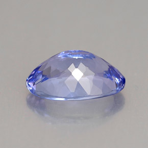Tanzanita azul natural 2,24ct, corte oval, VVS-VS