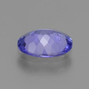 Tanzanita azul natural 2,12ct, corte oval, VVS-VS