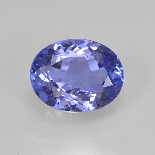Tanzanita Azul Violeta Intenso Natural 2.23ct, Corte Oval, VS