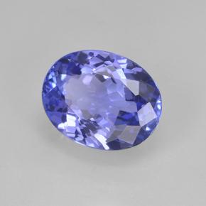 Tanzanita Azul Violeta Intenso Natural 2.23ct, Corte Oval, VS