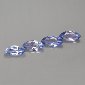 Pedras preciosas de tanzanita azul natural de  ct, marquise, VS