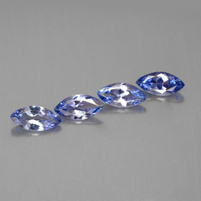 Pedras preciosas de tanzanita azul natural de  ct, marquise, VVS-VS