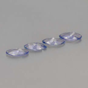 Pedras preciosas de tanzanita azul natural de  ct, marquise, VVS-VS