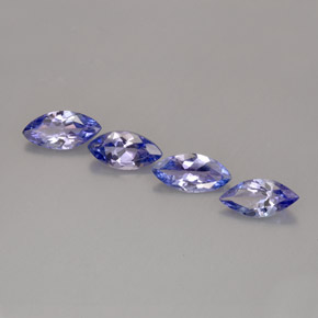 Pedras preciosas de tanzanita azul natural de  ct, marquise, VVS-VS