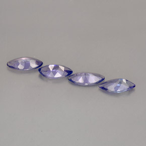 Pedras preciosas de tanzanita azul natural de  ct, marquise, VVS-VS