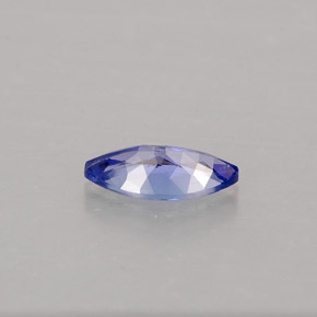 Tanzanita azul natural 0,39ct, marquise, VVS-VS