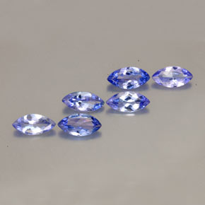Pedras preciosas de tanzanita azul natural de  ct, marquise, VVS-VS