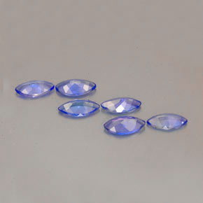 Pedras preciosas de tanzanita azul natural de  ct, marquise, VVS-VS