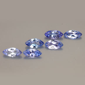 Pedras preciosas de tanzanita violeta natural de  ct, marquise, VVS-VS