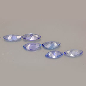 Pedras preciosas de tanzanita violeta natural de  ct, marquise, VVS-VS