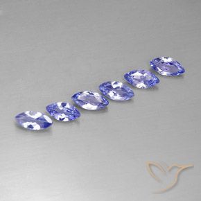 1.88ctw Natural Violeta Azul Tanzanita, Marquesa, VVS-VS