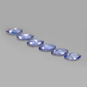 Pedras preciosas de tanzanita violeta natural de  ct, marquise, VVS-VS