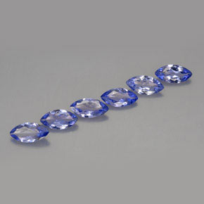 Pedras preciosas de tanzanita violeta natural de  ct, marquise, VVS-VS