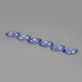 Pedras preciosas de tanzanita violeta natural de  ct, marquise, VVS-VS