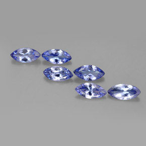 Pedras preciosas de tanzanita violeta natural de  ct, marquise, VVS-VS