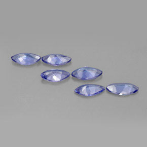 Pedras preciosas de tanzanita violeta natural de  ct, marquise, VVS-VS