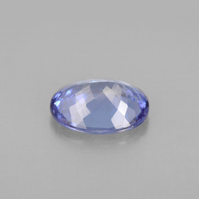Tanzanita violeta natural 2,14ct, corte oval, VVS-VS