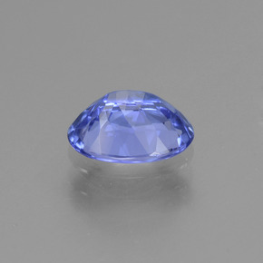 Tanzanita azul natural 1,12ct, corte oval, VVS-VS