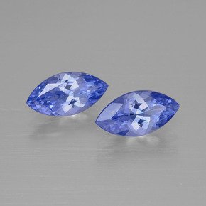 Pedras preciosas de tanzanita azul natural de  ct, marquise, VVS