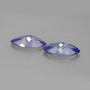 Pedras preciosas de tanzanita azul natural de  ct, marquise, VVS