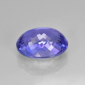 Tanzanita azul natural 6,26ct, corte oval, VVS